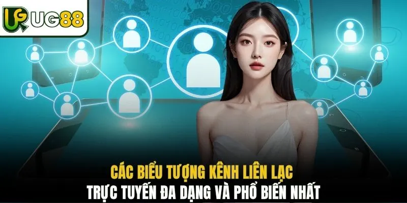 Các biểu tượng kênh liên lạc trực tuyến đa dạng và phổ biến nhất