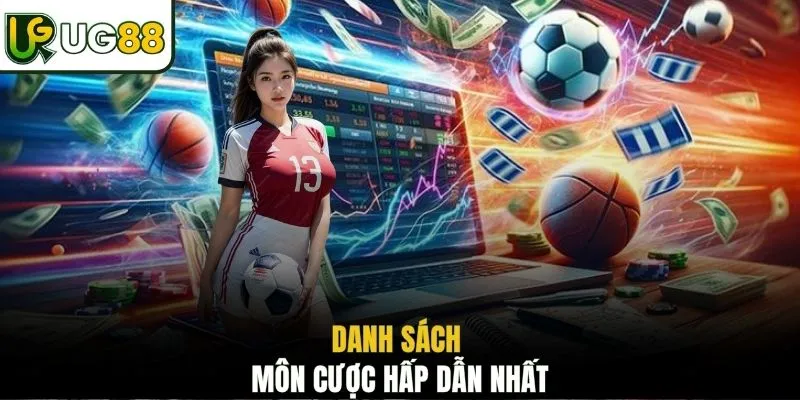 Danh sách môn cược hấp dẫn nhất