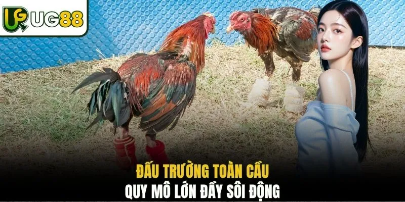 Đấu trường toàn cầu quy mô lớn đầy sôi động 