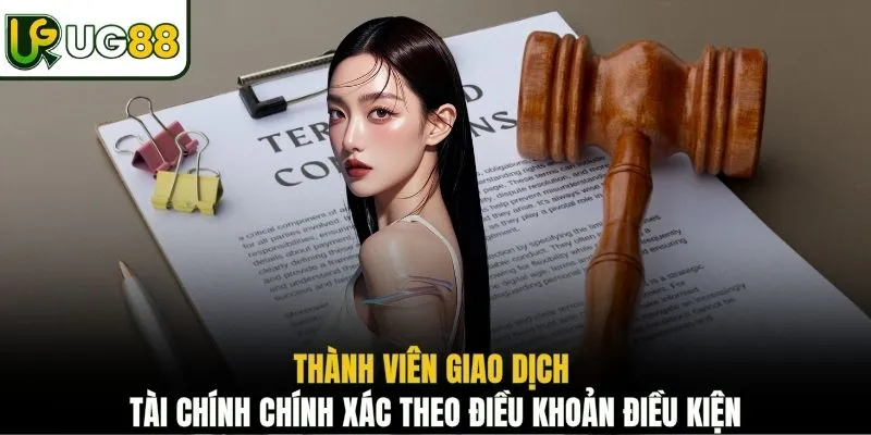 Thành viên giao dịch tài chính chính xác theo điều khoản điều kiện