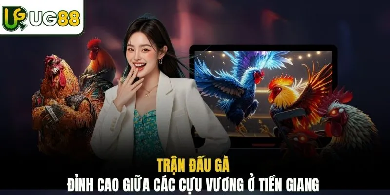 Trận đấu gà đỉnh cao giữa các cựu vương ở Tiền Giang 