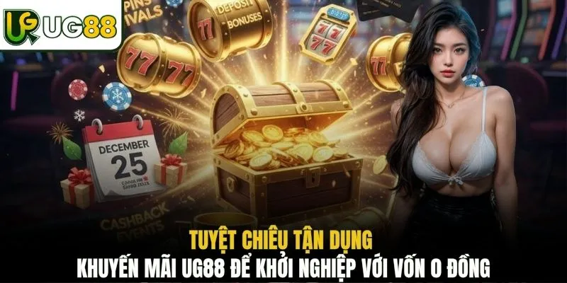 Tuyệt chiêu tận dụng khuyến mãi UG88 để khởi nghiệp với vốn 0 đồng