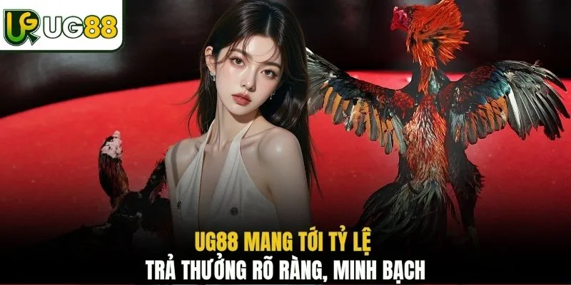 UG88 mang tới tỷ lệ trả thưởng rõ ràng, minh bạch 
